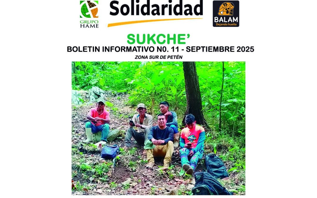 Boletín Informativo Grupo Hame-Balam Septiembre 25